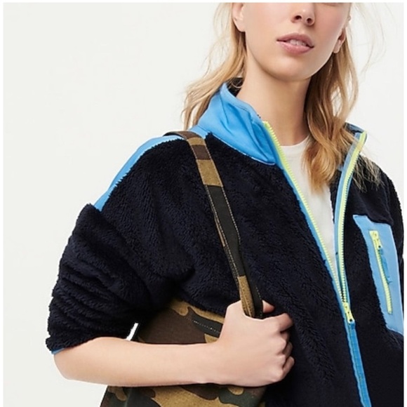 J. Crew Superplush Serpa Full Zip Jacket - Picture 2 of 10